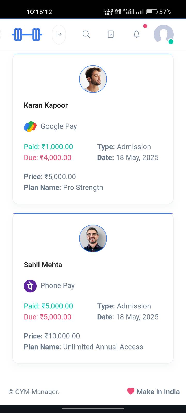 Mobile App Screen 2 - Light