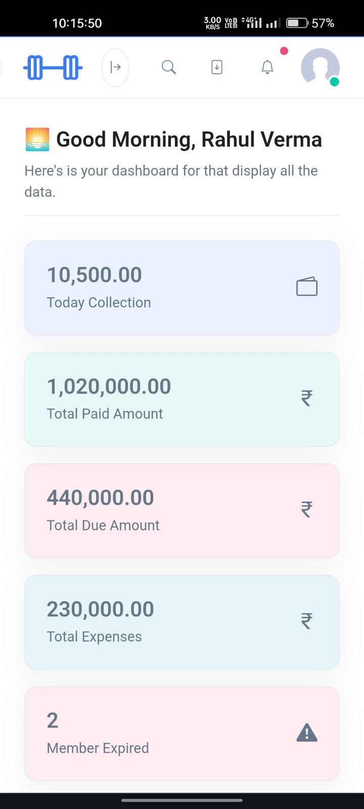 Mobile App Screen 1 - Light